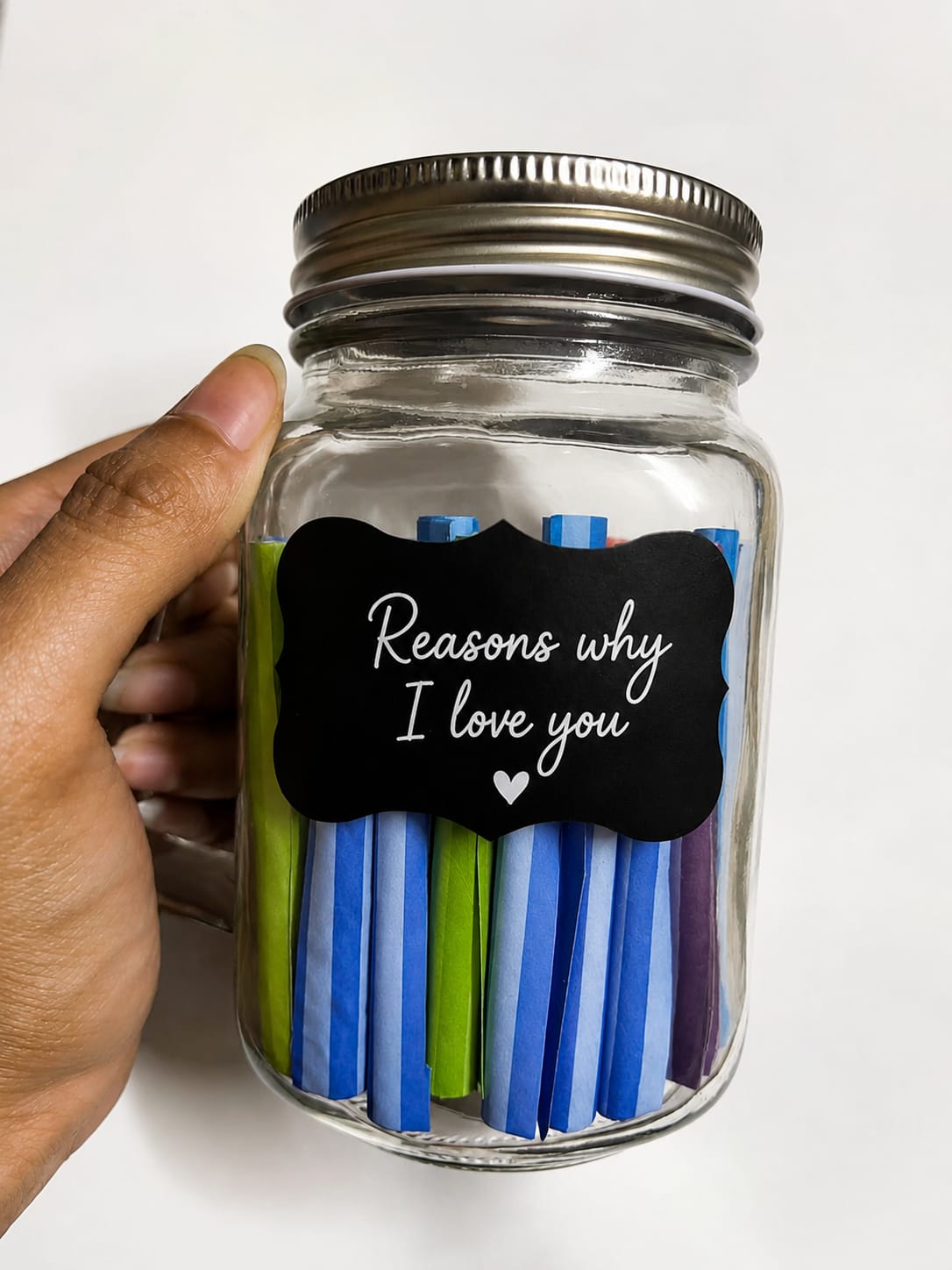 Love Reasons personalised gift